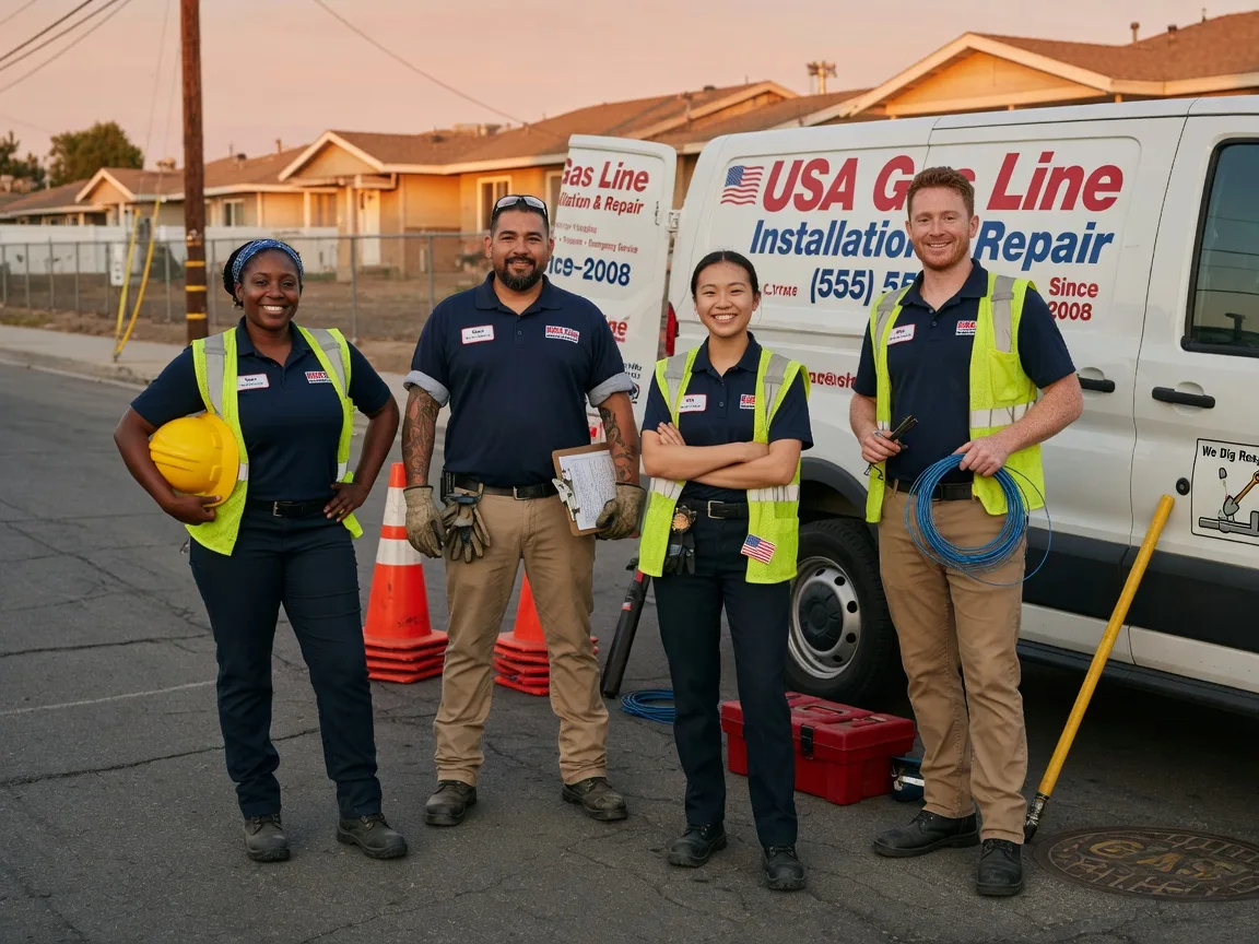 Gas Line Installation company in Coleville, CA